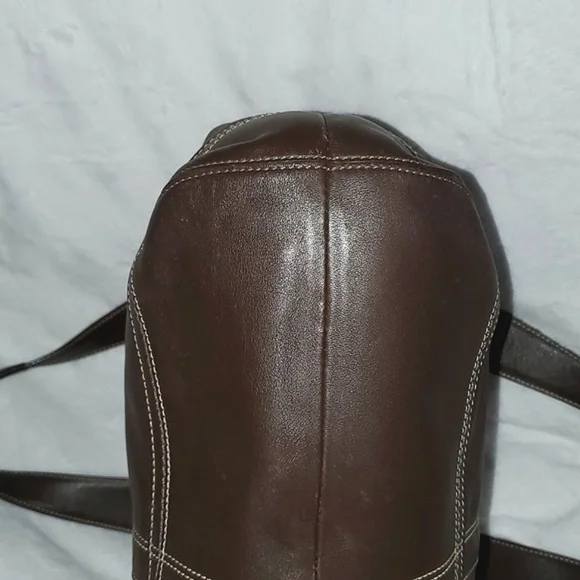 Coach Soho Brown Leather Shoulder Bag - Picture 10 of 16